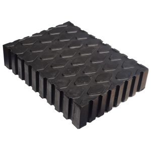 Low Profile Rubber Block - Scissor Lift